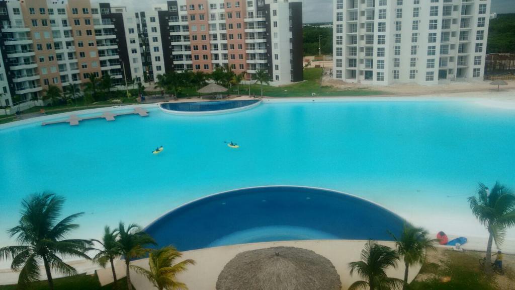 Departamento En Dream Lagoons Cancun Luaran gambar