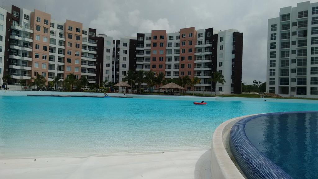 Departamento En Dream Lagoons Cancun Luaran gambar